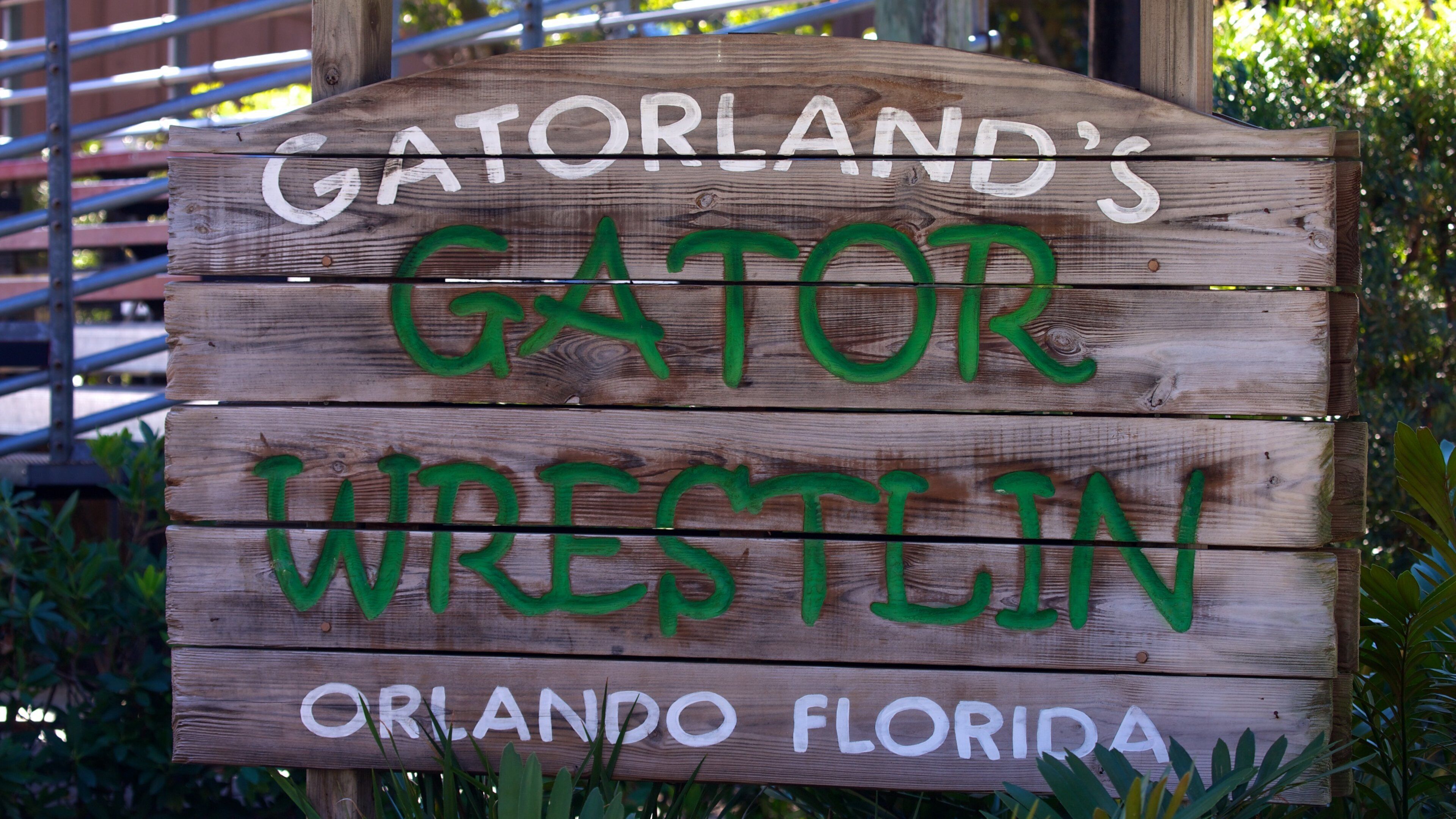 Gatorland® showing signage