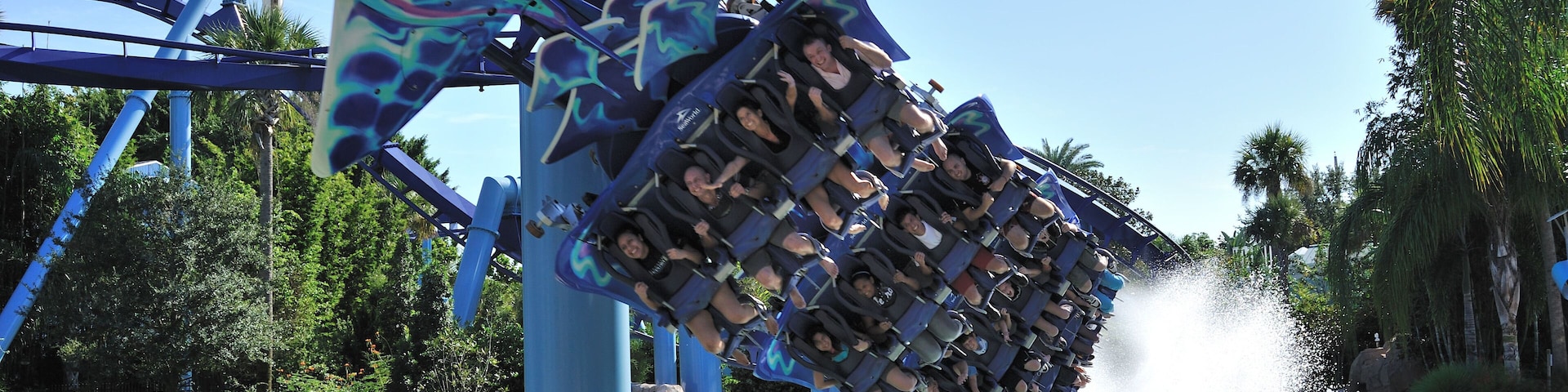 Manta ride Seaworld Orlando Florida. Image shot 10/2010. Exact date unknown.