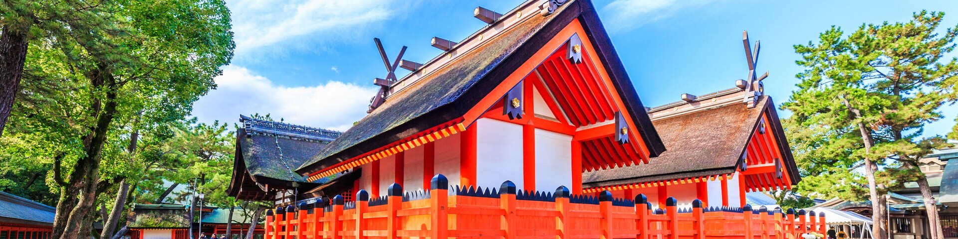 Sumiyoshi Grand Shrine or Sumiyoshi Taisha in Osaka City, Kansai, Osaka, Japan., Shutterstock ID 1034460484, Purchase Order: SP-1506 Go Guides, Order Number: , Client/Licensee: Faa Praharnpap, Other: