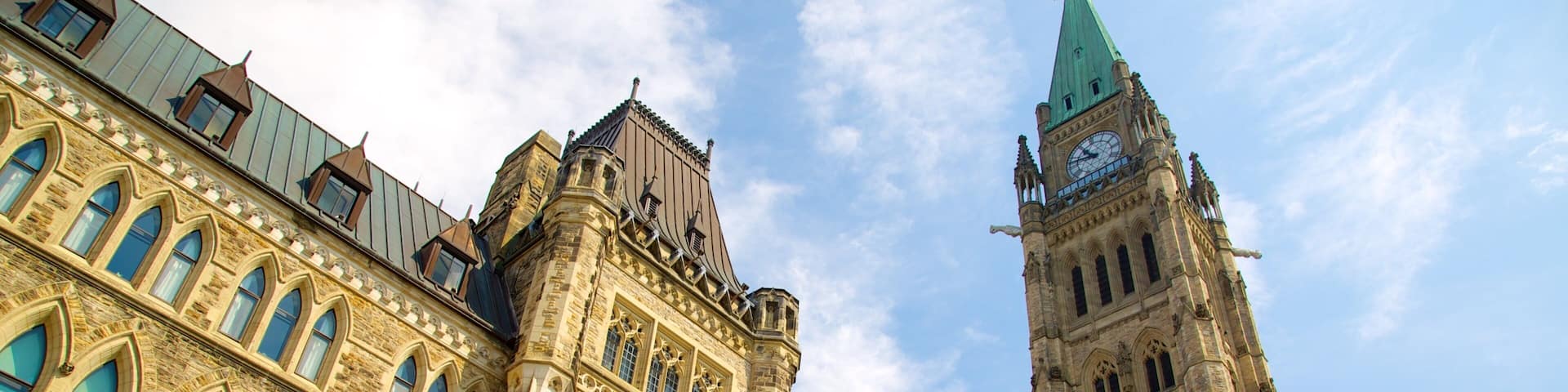 Parliament Hill which includes an administrative buidling and heritage architecture