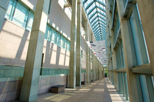 National Gallery of Canada which includes interior views and modern architecture