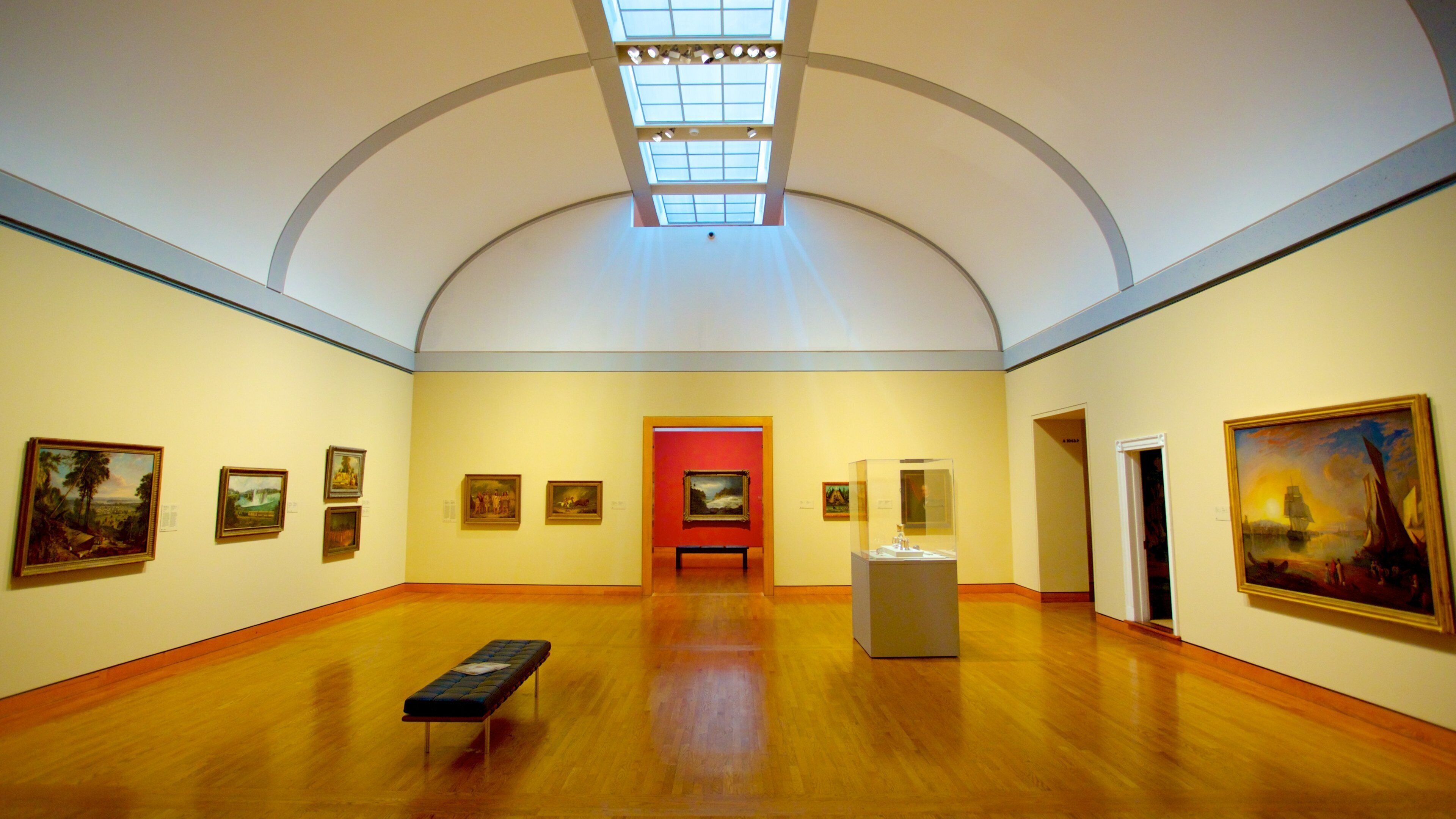 National Gallery of Canada showing art and interior views