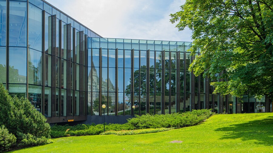 National Arts Centre showing a park