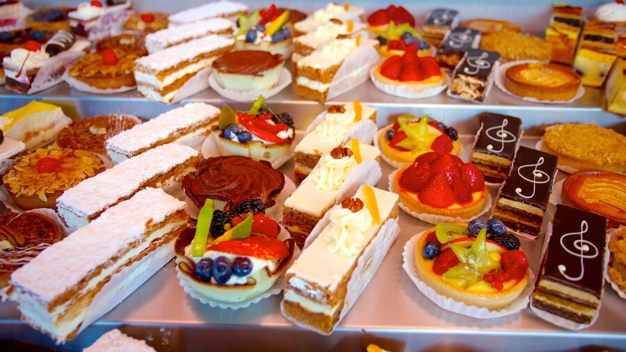 Byward Market mostrando estilo de vida de café, comida y mercados