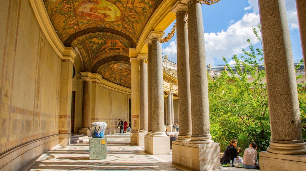 Petit Palais featuring heritage elements as well as a couple