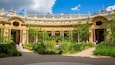 Petit Palais showing heritage elements and a garden