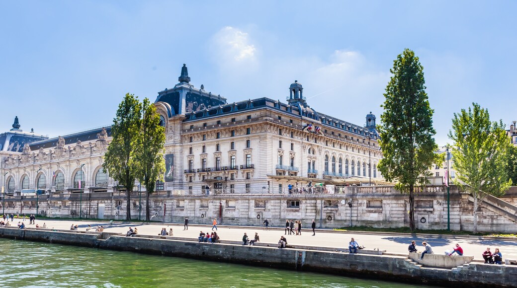 Orsay Museum on the shore of the Seine river, Paris, France