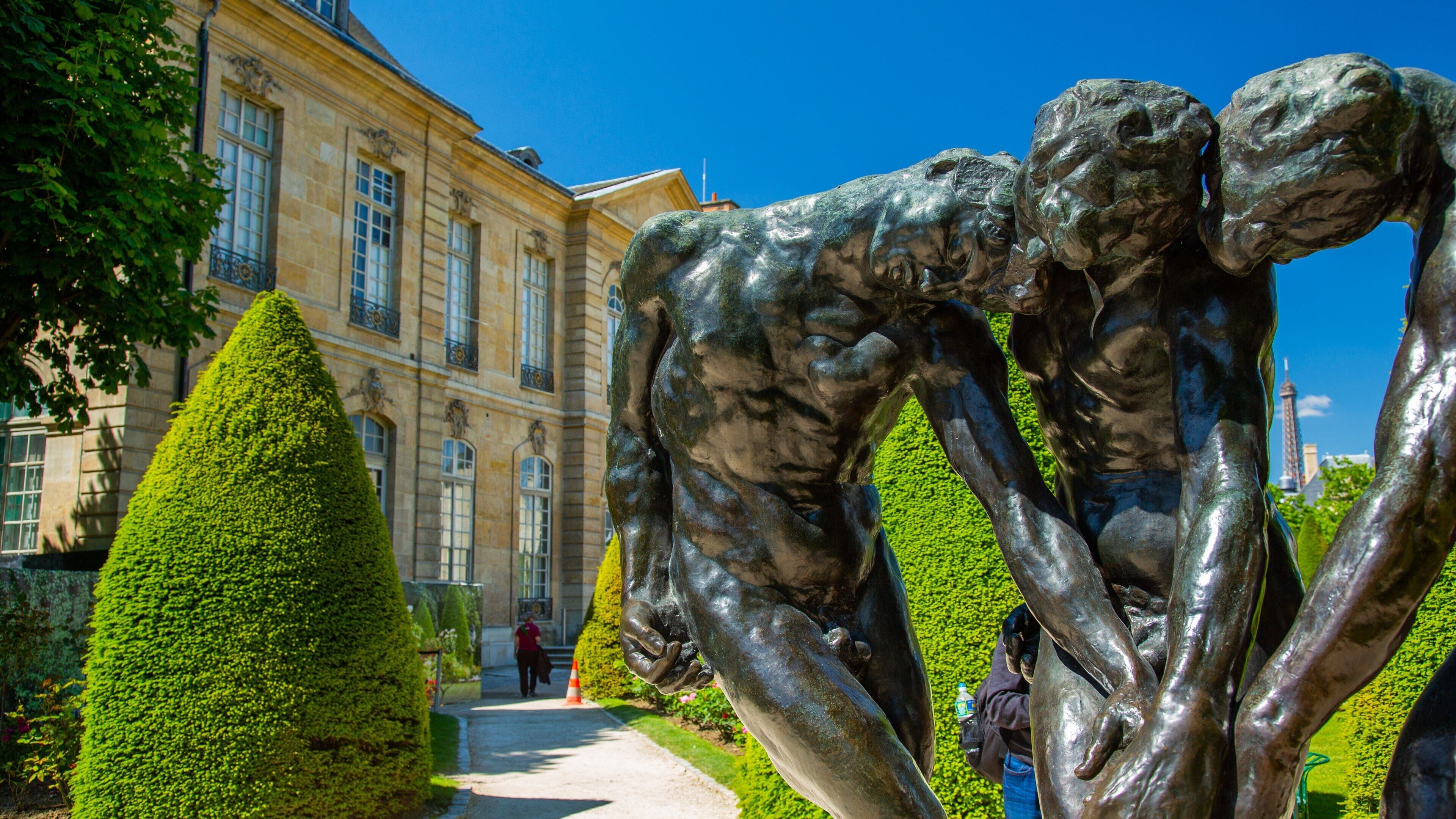 Rodin Museum which includes outdoor art, a statue or sculpture and heritage elements