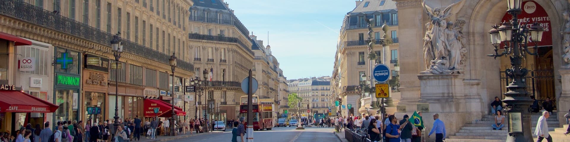 Paris das einen Straßenszenen, Geschichtliches und Stadt