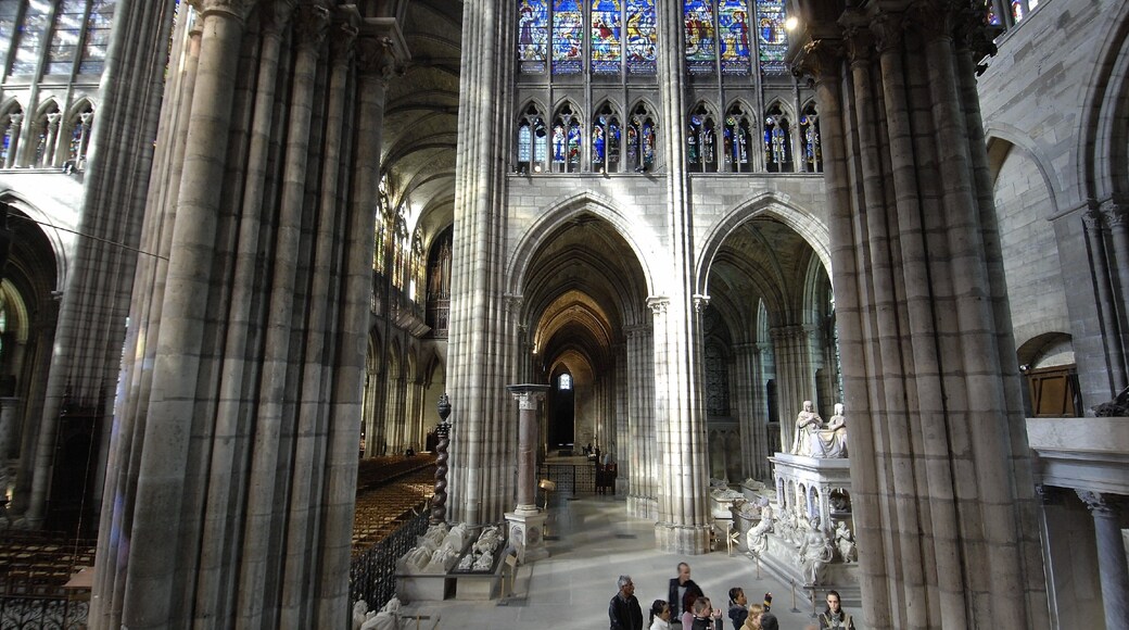Basilica of Saint-Denis which includes heritage architecture, heritage elements and religious elements