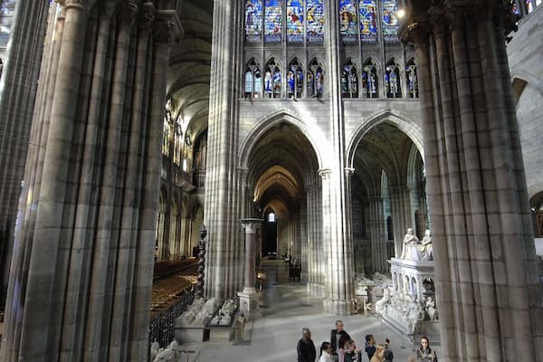 Basilica of Saint-Denis which includes heritage architecture, heritage elements and religious elements
