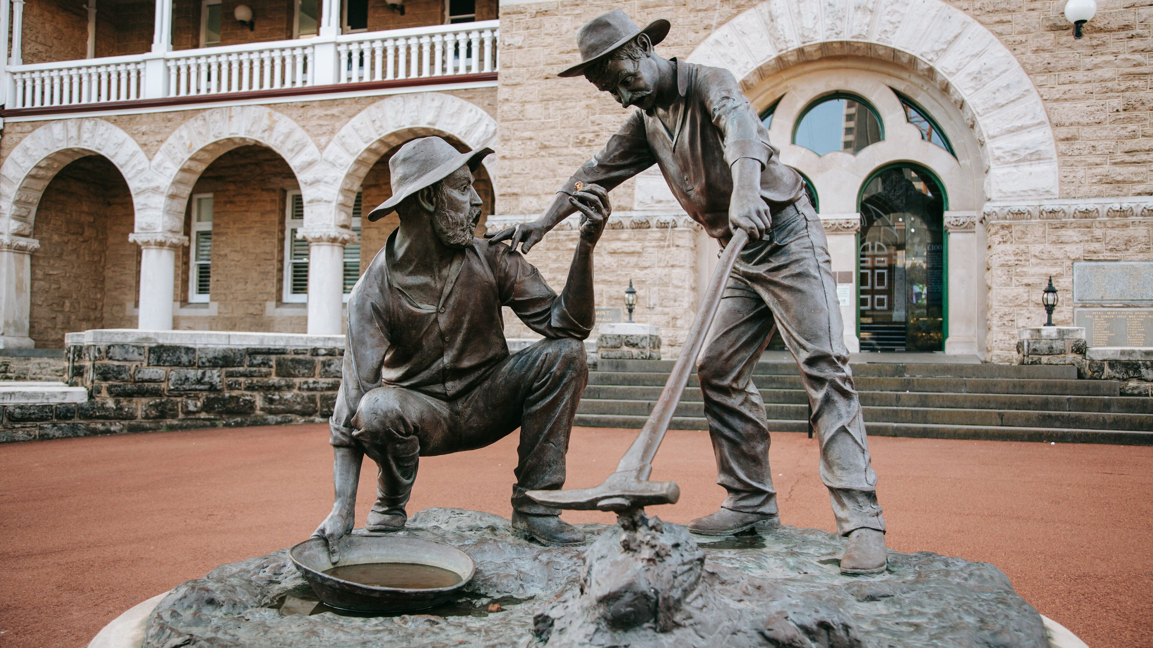 Perth Mint which includes a statue or sculpture