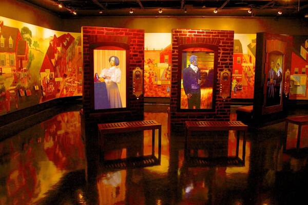 African American Museum og byder på interiør