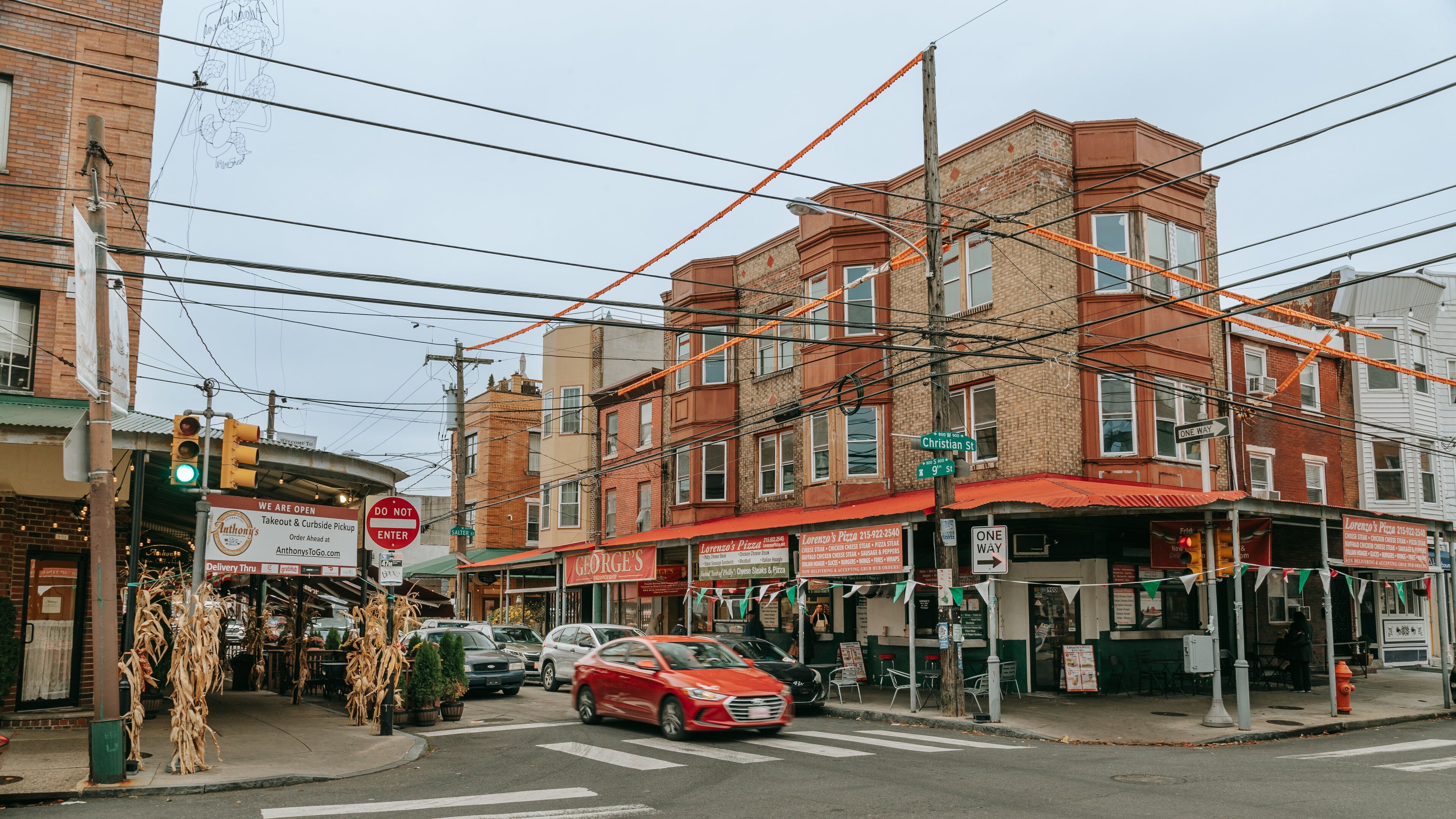 Italian Market which includes street scenes