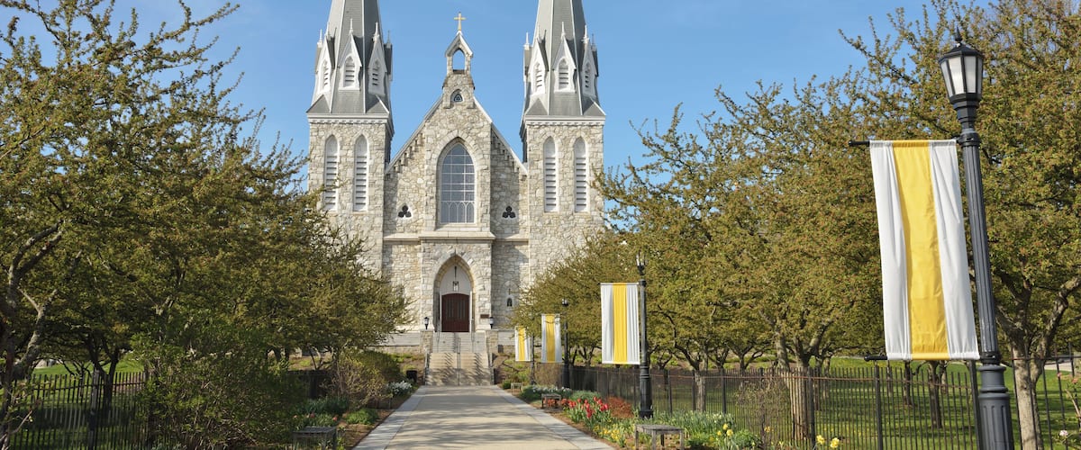 Church in Villanova University, Pennsylvania, USA