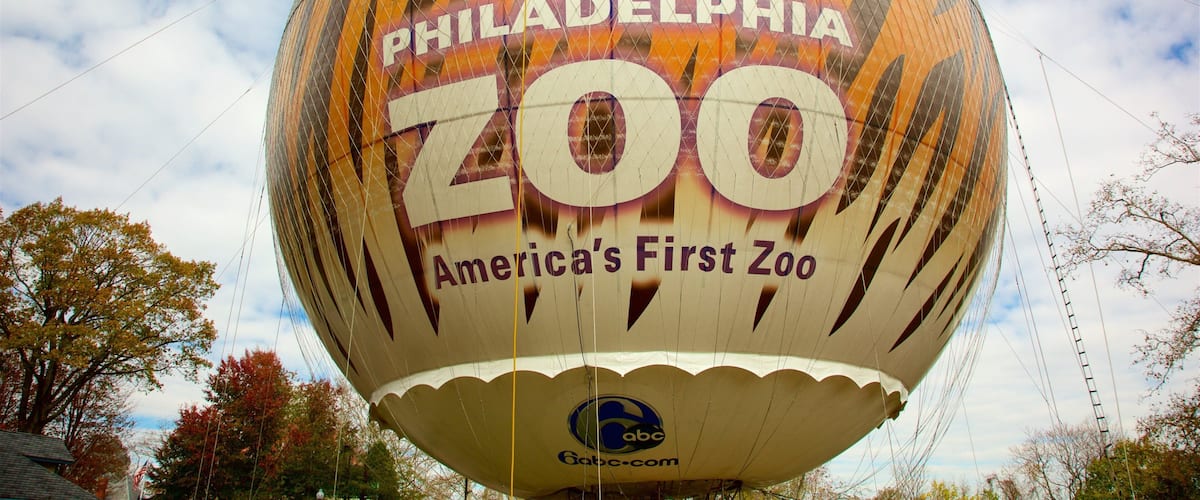 Zoo in Philadelphia welches beinhaltet Beschilderung