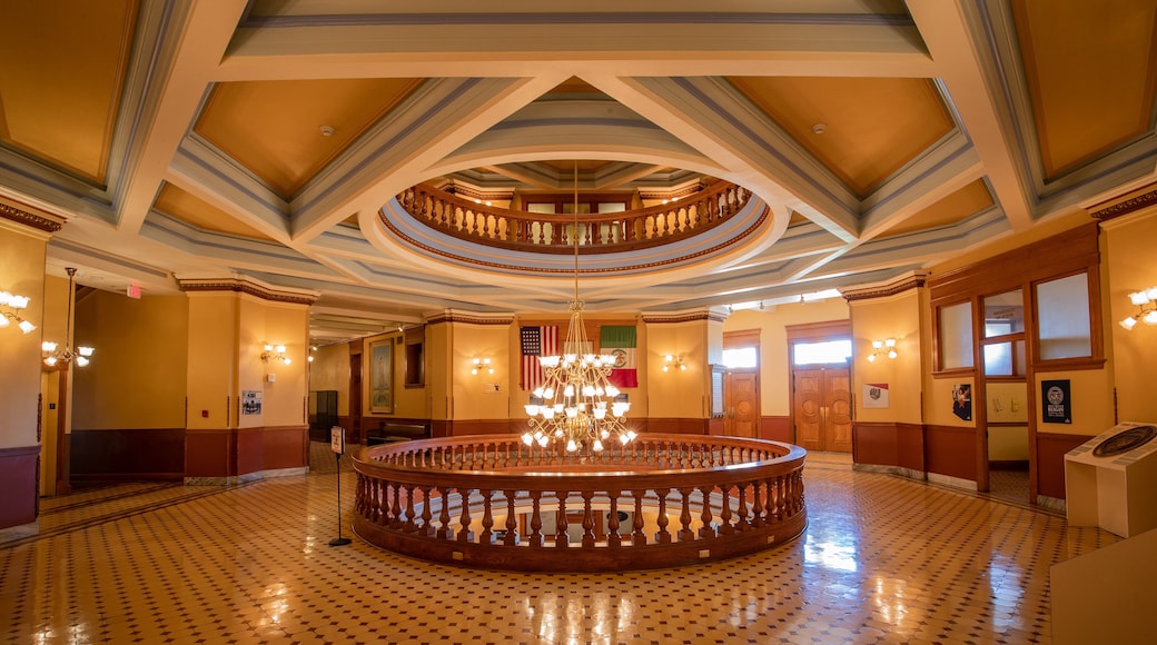 Arizona State Capitol showing heritage elements and interior views
