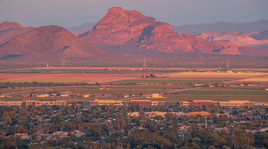 Camelback Mountain featuring landscape views, mountains and tranquil scenes