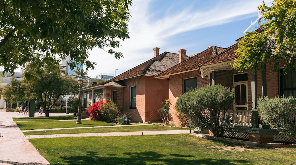 Heritage Square featuring a house