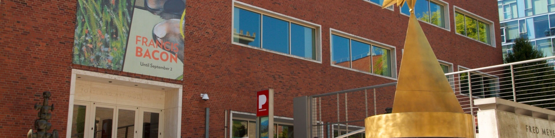 Portland Art Museum showcases vibrant architecture and prominent sculptures in Oregon