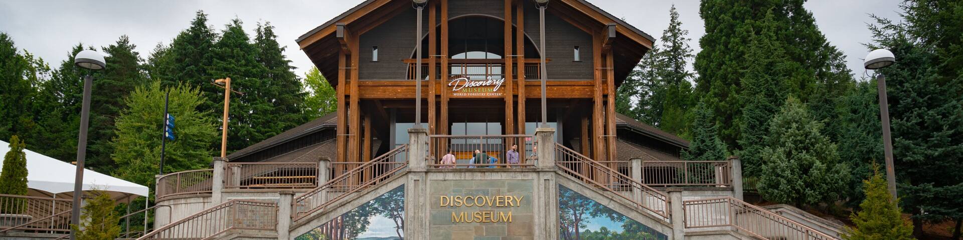 World Forestry Center featuring signage