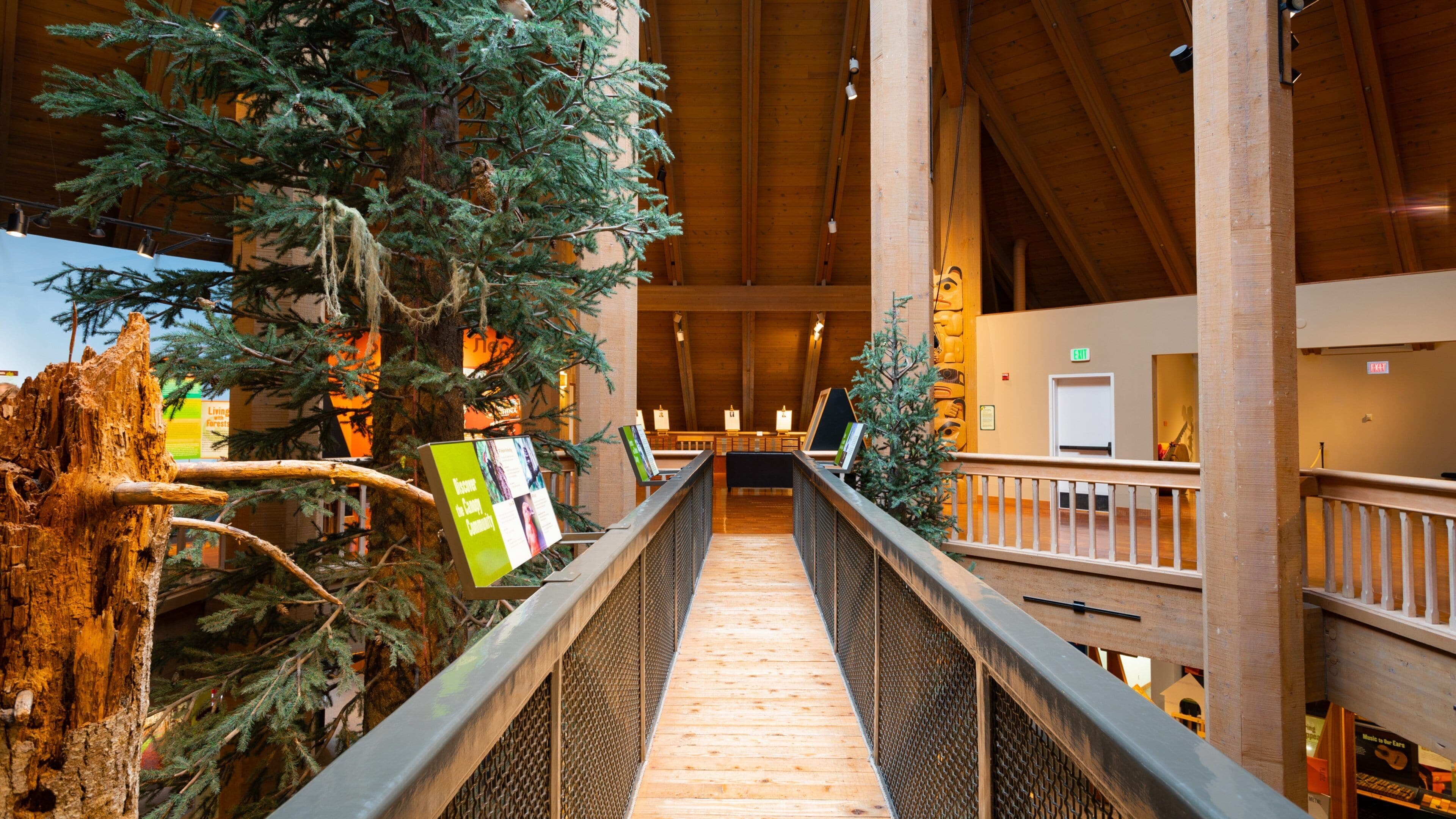 World Forestry Center which includes interior views