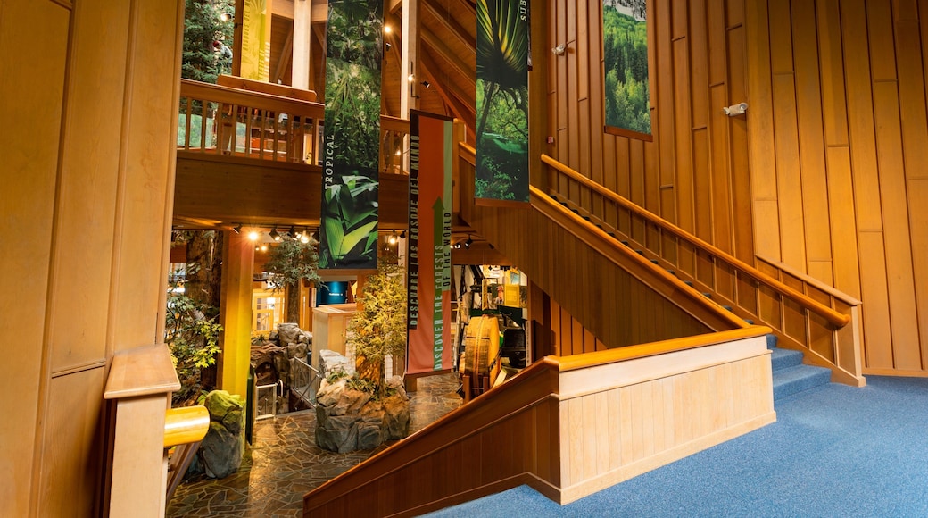 World Forestry Center featuring interior views