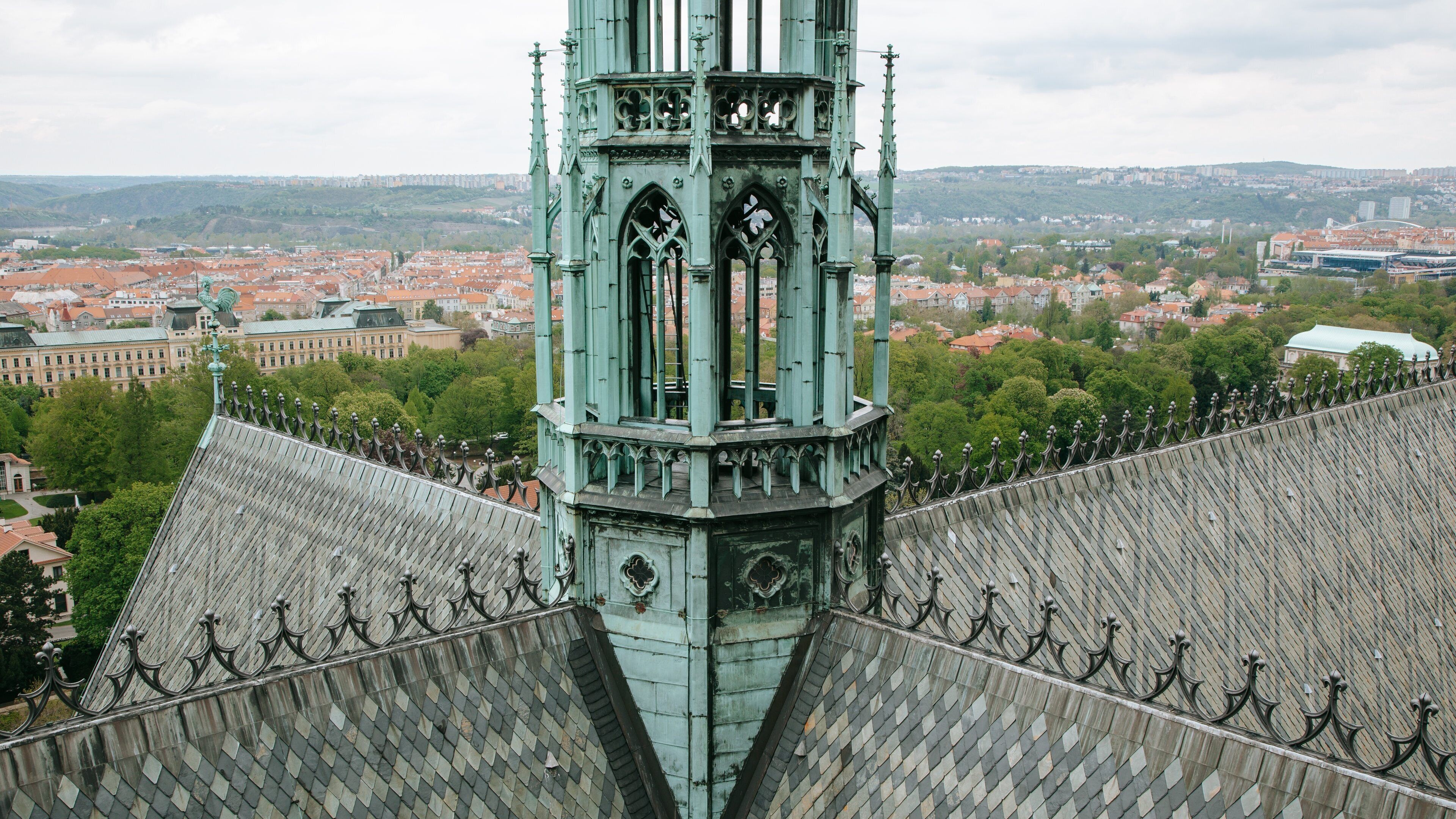 St. Vitus Cathedral featuring heritage elements