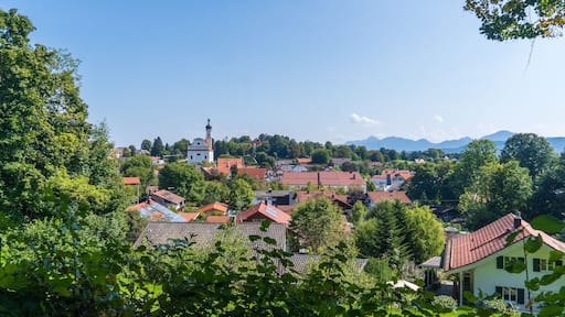 Stadtansicht von Murnau am Staffelsee