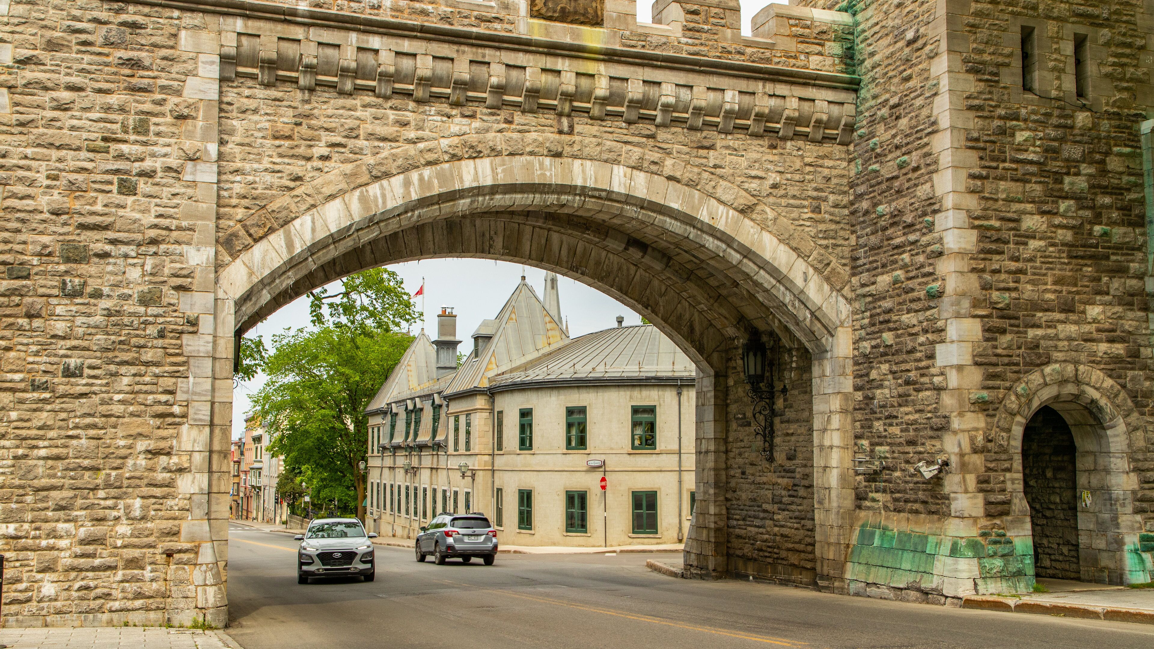 Citadelle of Quebec showing heritage elements