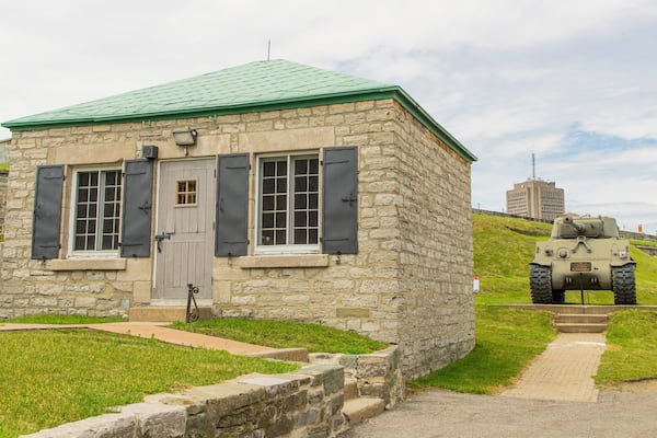 Citadelle of Quebec which includes heritage elements and military items