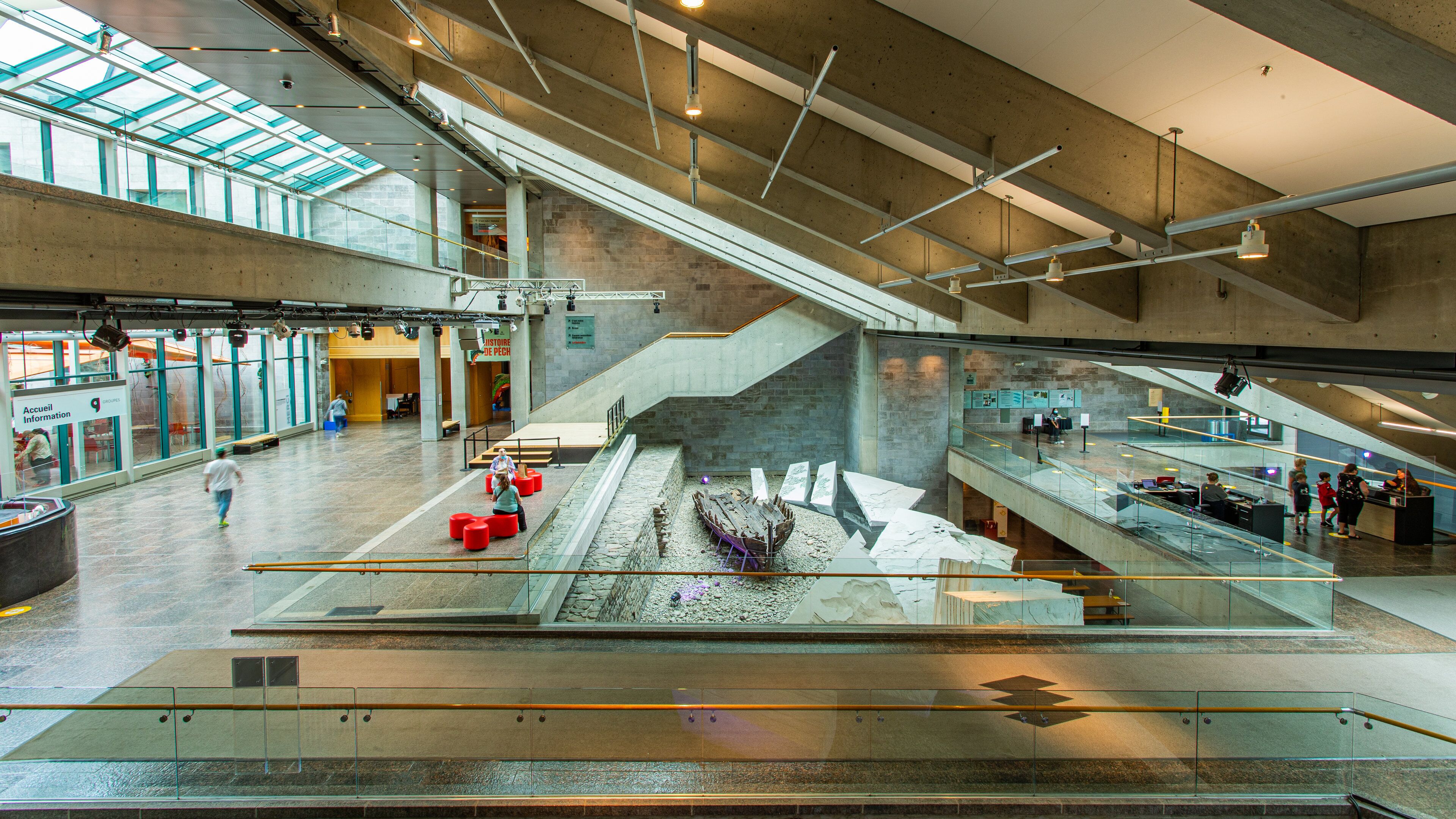 Museum of Civilization showing interior views