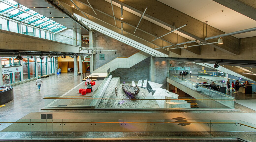Museum of Civilization showing interior views