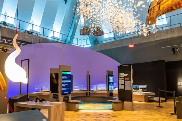 Museum of Civilization featuring interior views