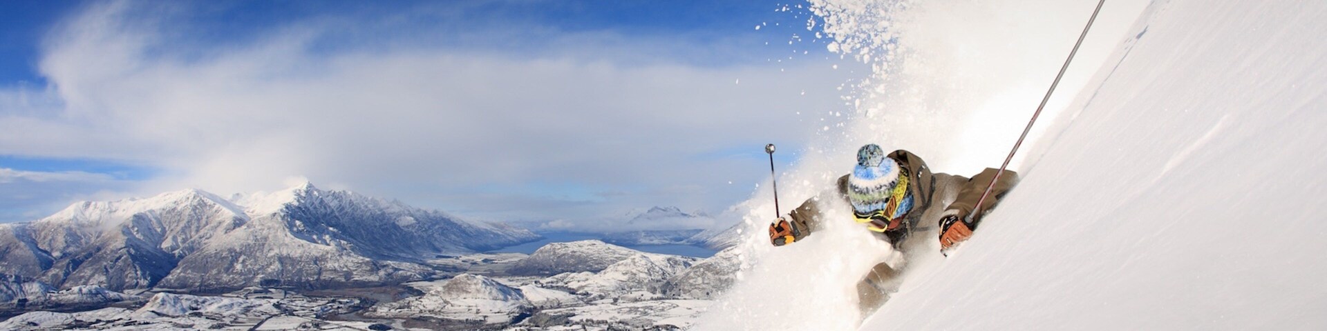 Coronet Peak Ski Area featuring snow skiing and snow