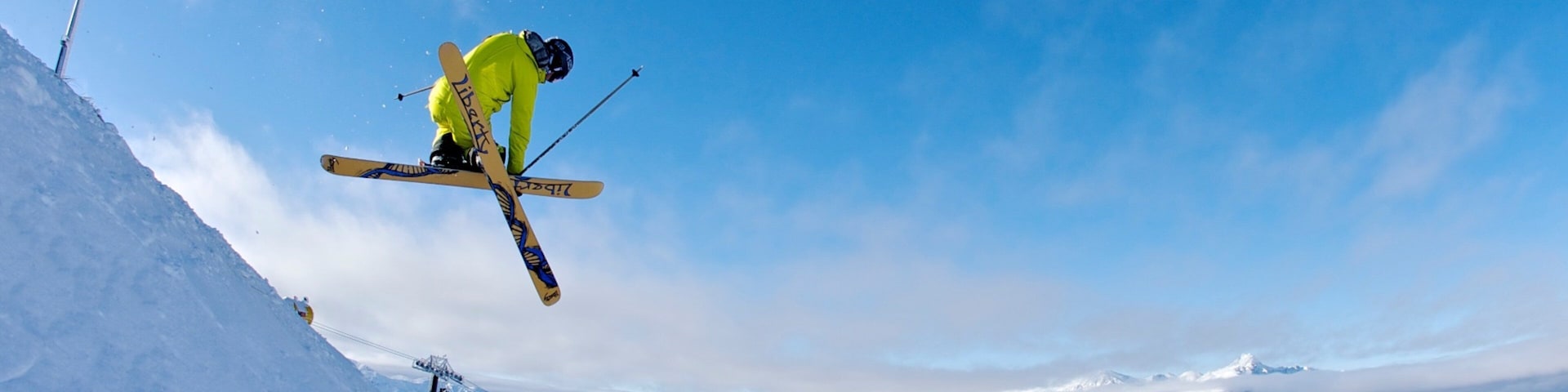 Coronet Peak Ski Area which includes snow skiing as well as a small group of people
