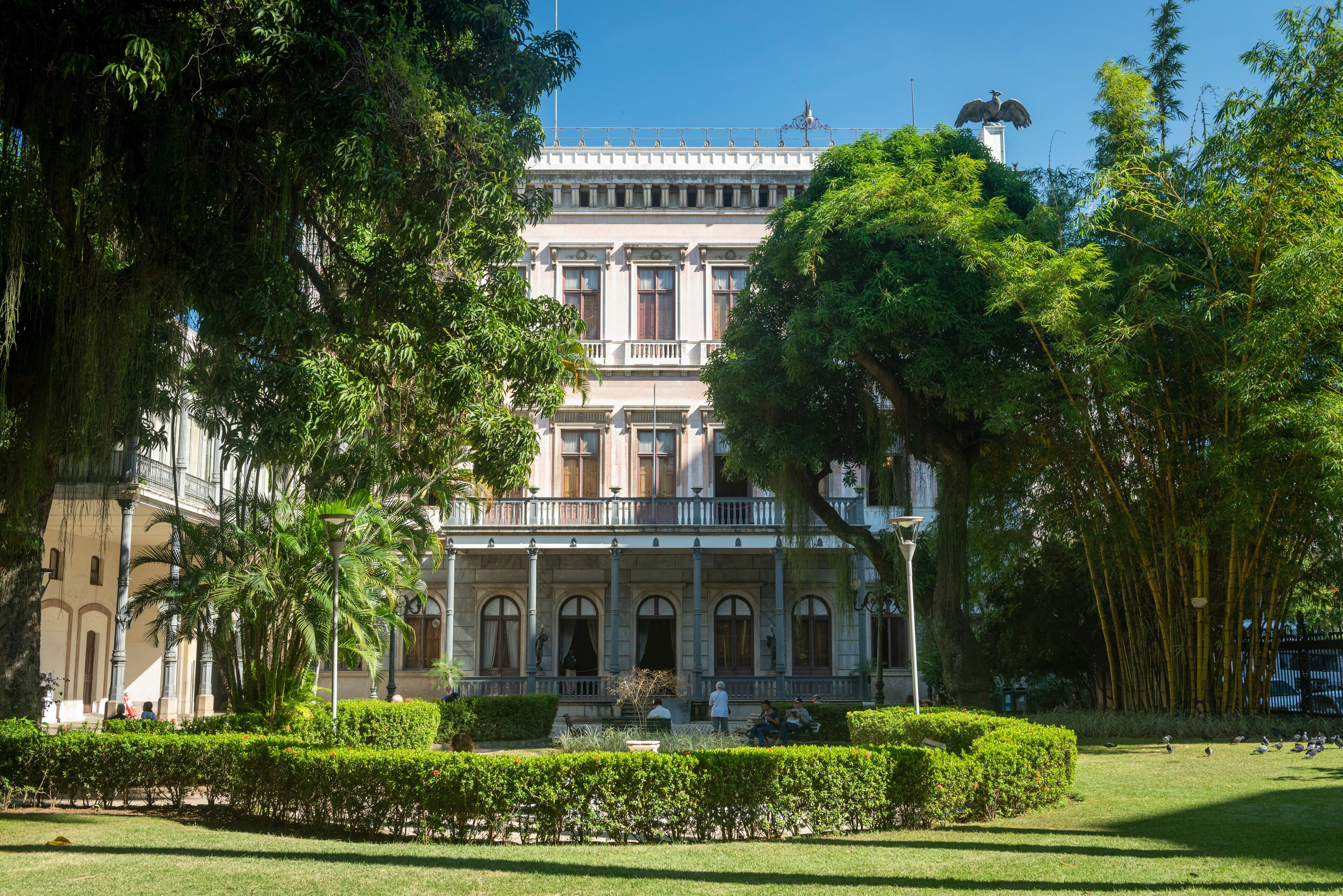Catete Palace. Rio de Janeiro, Brazil on June 23, 2018. Museu da Republica, dedicated to the history of the Brazilian republic
