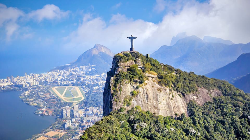 Aerial view of Rio de Janeiro city skyline in Brazil, Shutterstock ID 1033504918, Purchase Order: SP-1506 Go Guides, Order Number: , Client/Licensee: Faa Praharnpap, Other: Hcom budget