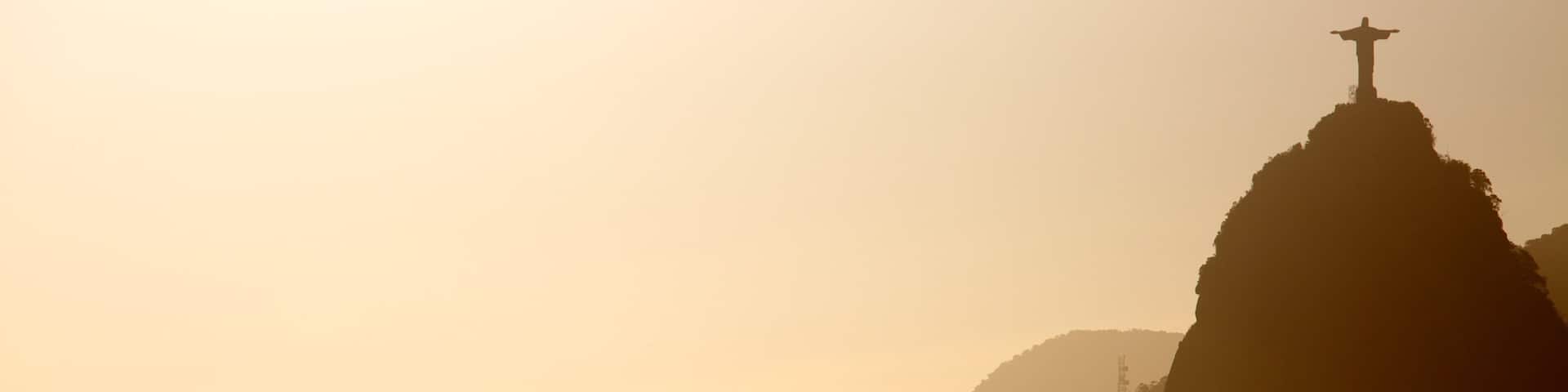 Sugar Loaf Mountain featuring a sunset and mountains