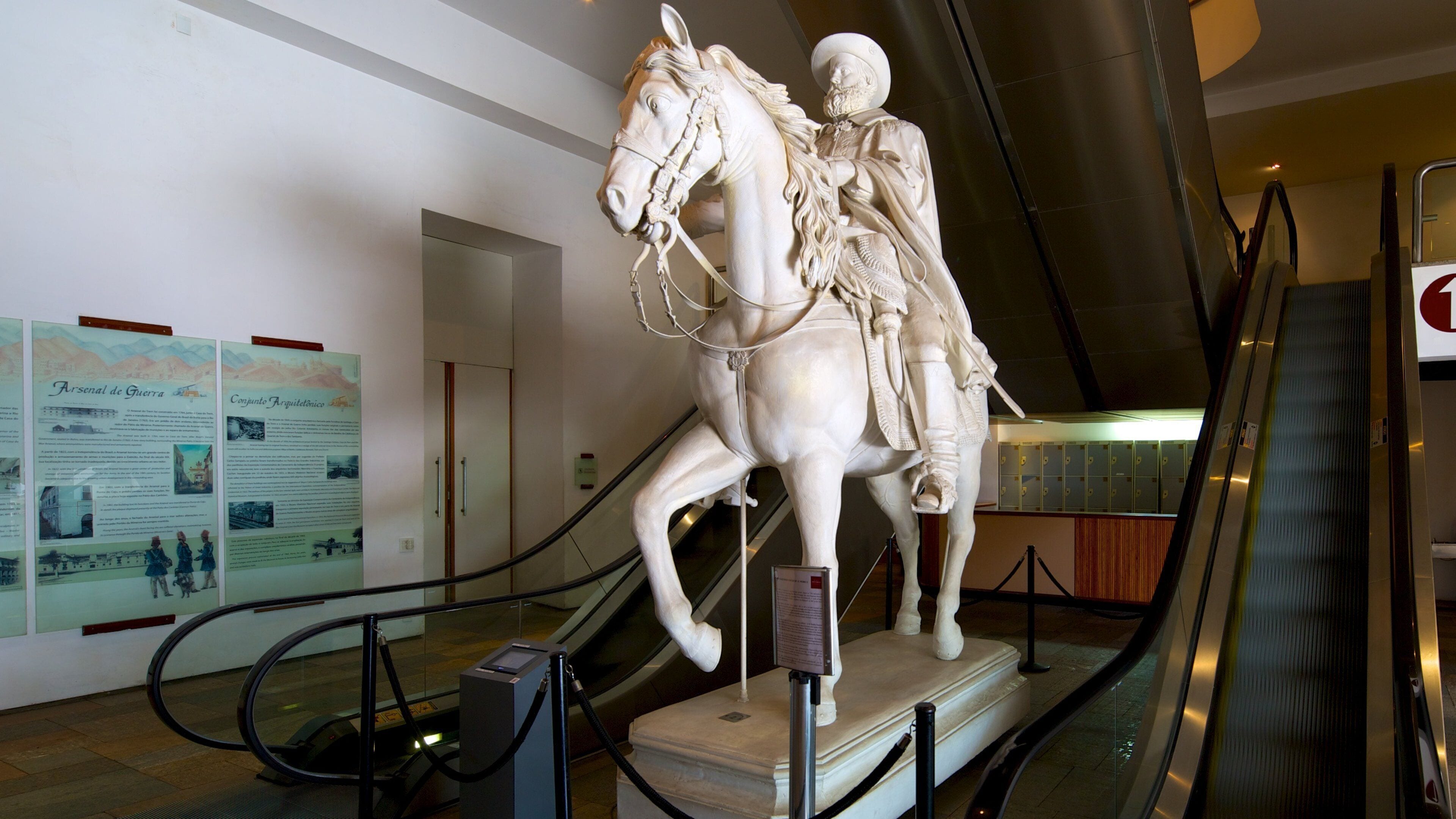 National History Museum which includes interior views and a statue or sculpture