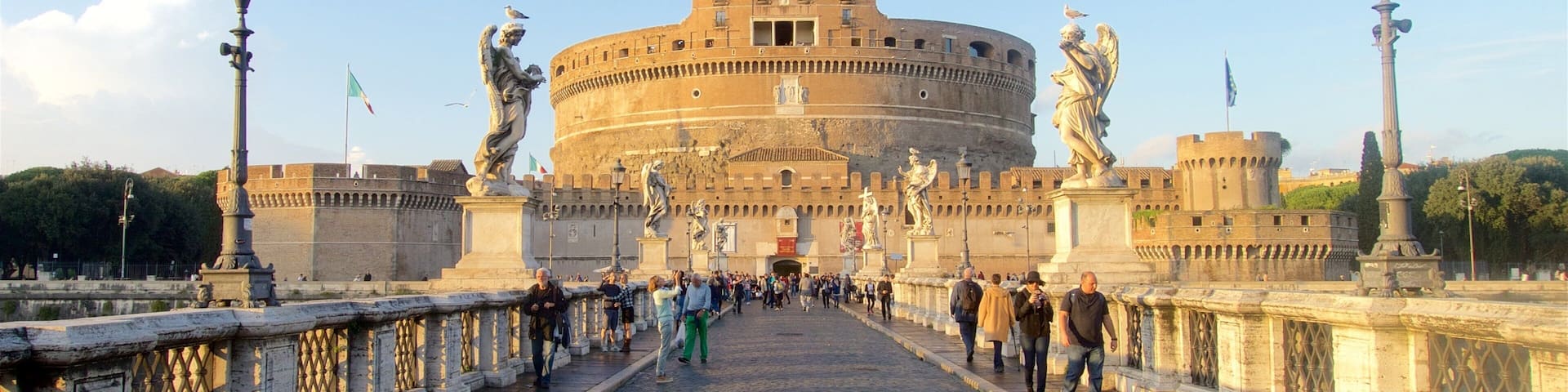 Castel Sant\'Angelo featuring a castle