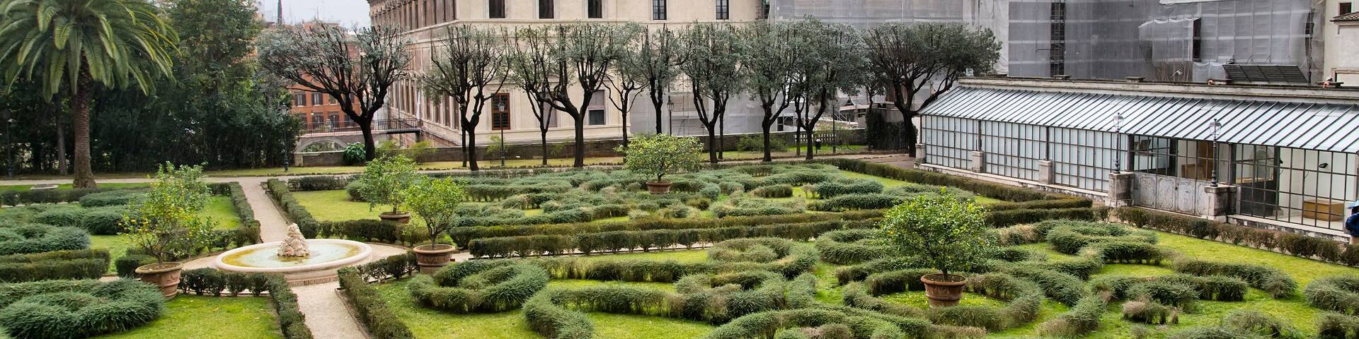 gardens of Palazzo Barberini
