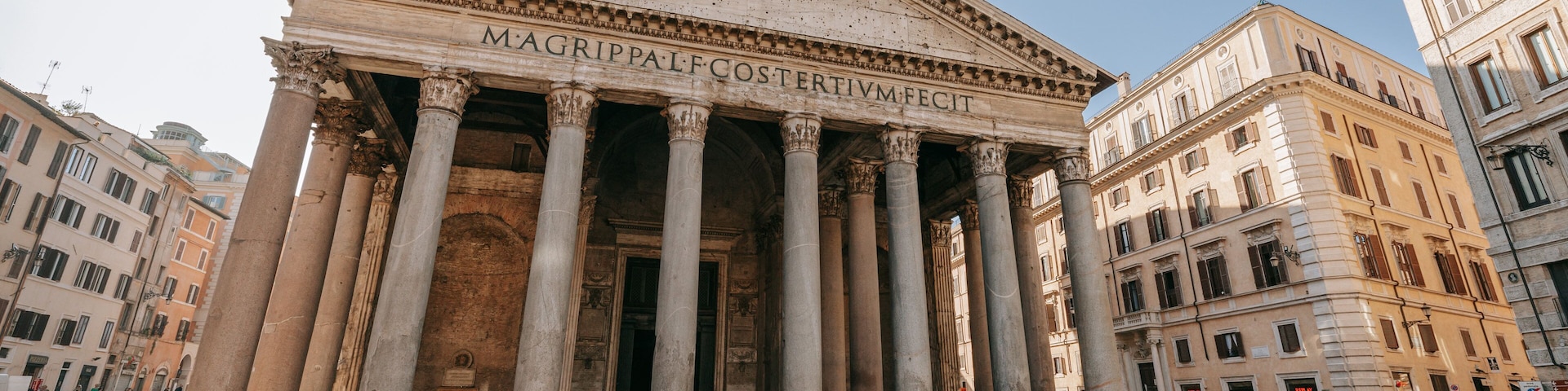 Pantheon featuring a monument, street scenes and heritage architecture