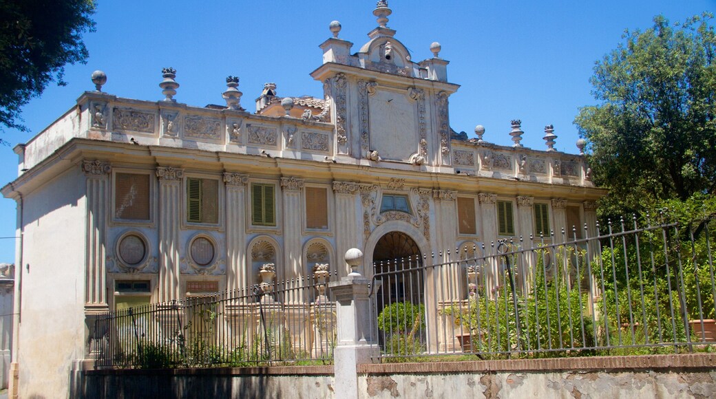 Borghese Gallery which includes heritage elements and heritage architecture