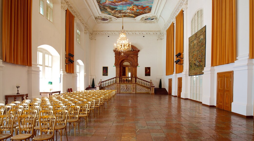 Salzburg Residenz Palace which includes château or palace, interior views and heritage architecture