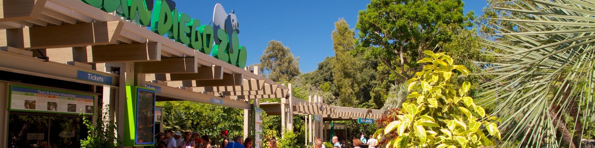 Zoológico de San Diego mostrando animales de zoológico