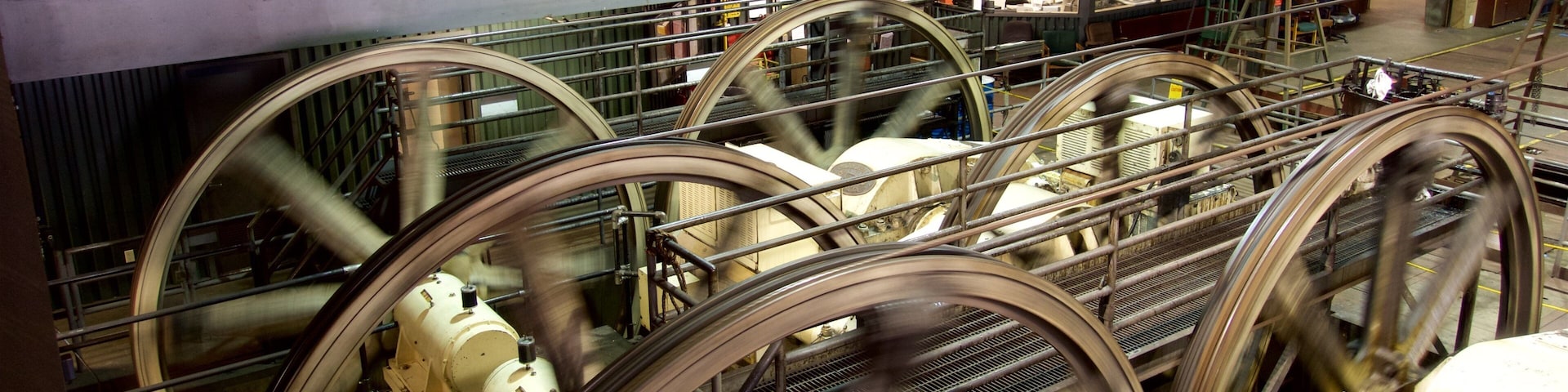 Cable Car Museum caracterizando elementos de patrimônio e vistas internas