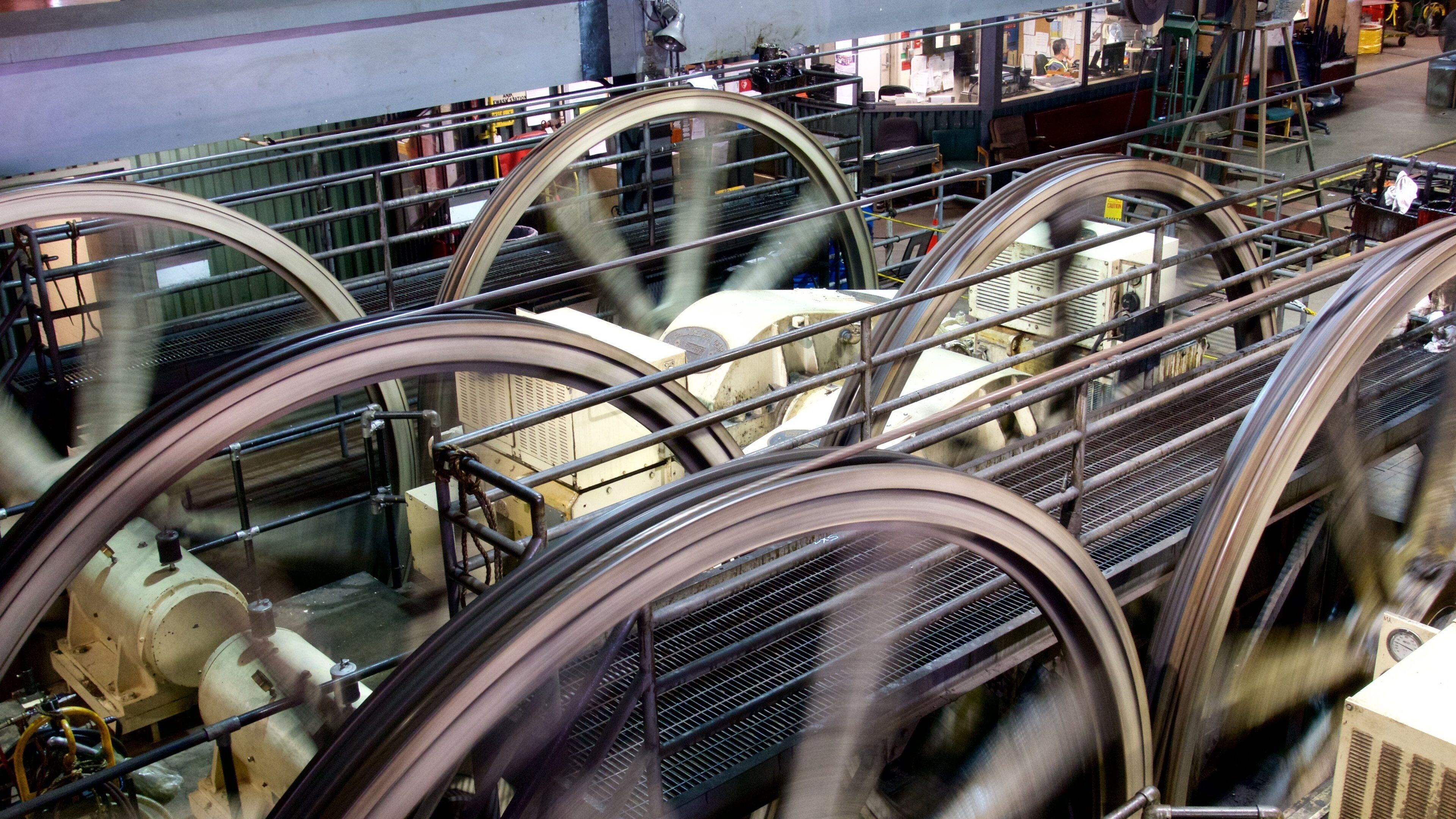 Cable Car Museum montrant vues intérieures et patrimoine historique