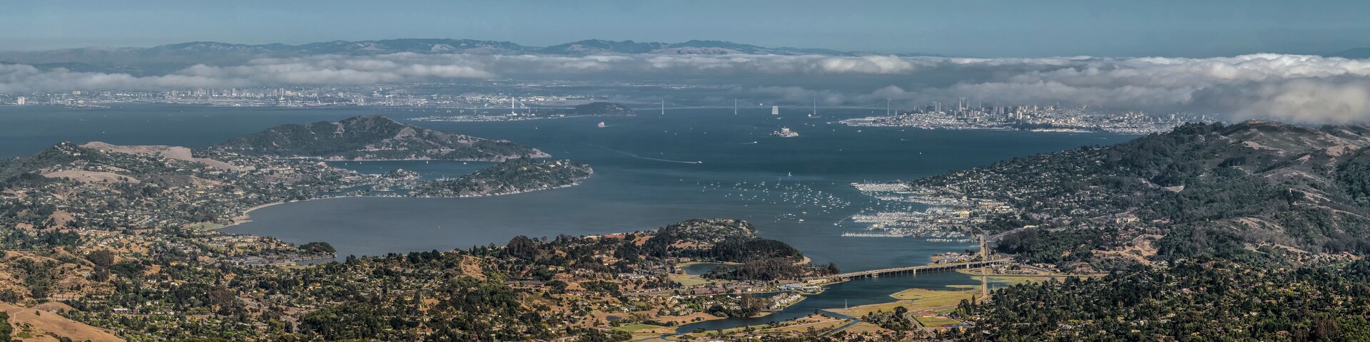 Bay Area Panorama from Mount Tamalpais