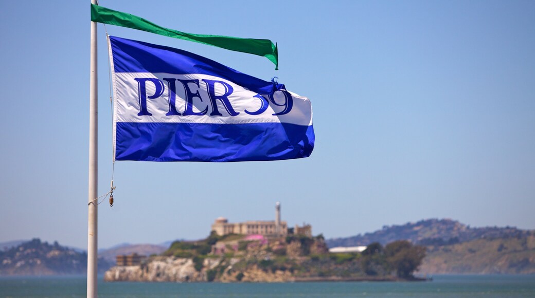 Visit Pier 39 with views of Alcatraz Island in San Francisco, showcasing attractions, dining, and scenic beauty along the waterfront